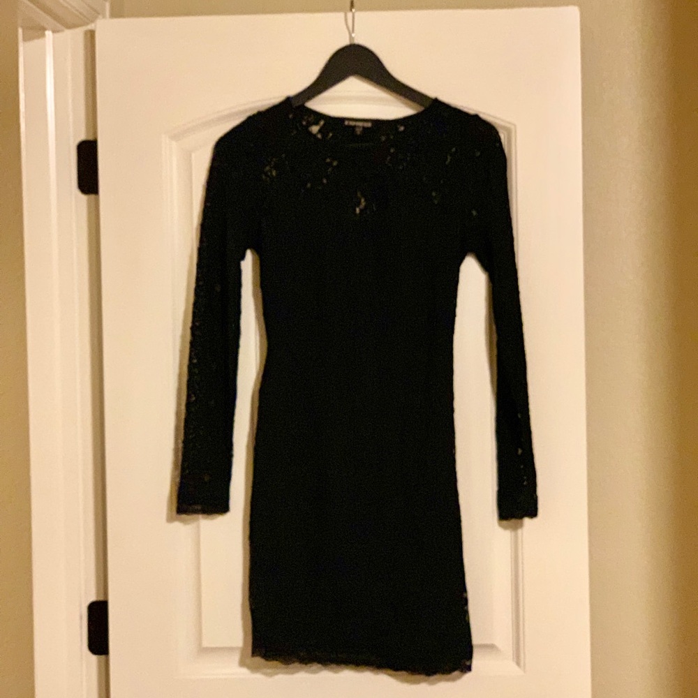 Express Lace Open back Dress